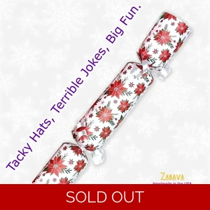 Christmas Poinsettias - DIY Cracker Kit - Set of 6