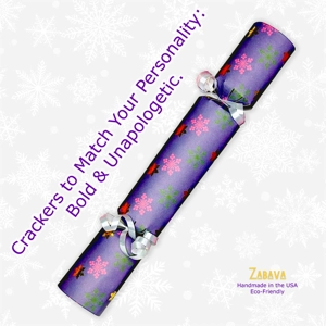 Gold Foil Snowflakes