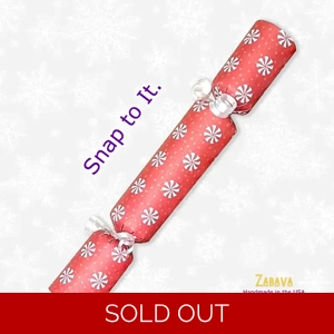 Cranberry Peppermints - DIY Cracker Kit - Set of 6