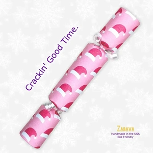 Pink Santa - DIY Cracker Kit - Set of 6