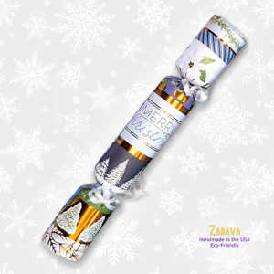 Bronze Foiled Christmas - DIY Cracker Kit - Set of 6