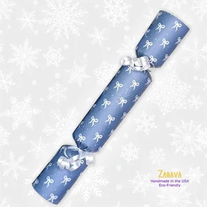 Country Christmas Bows - DIY Cracker Kit - Set of 6