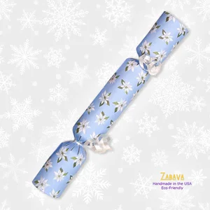 Snow Poinsetias - DIY Cracker Kit - Set of 6