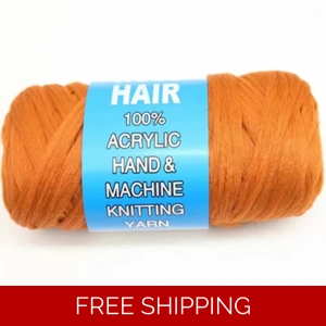 Brazilian braiding wool
