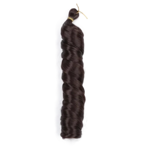 Spiral curly french braids