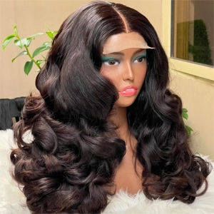 Bouncy  beautiful spring curly wig