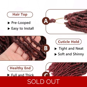 Faux locs Crochet curly