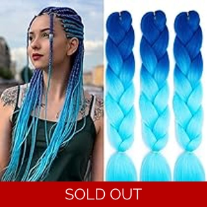 Skyblue ombre