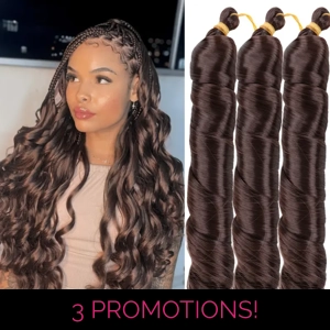 French curly braids