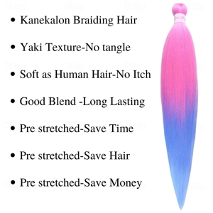 Two Tone braiding hair