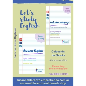 Pack de libros para estudiar y mejorar Inglés