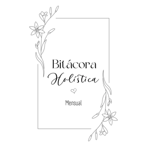 Bitácora Holística - Planner mensual