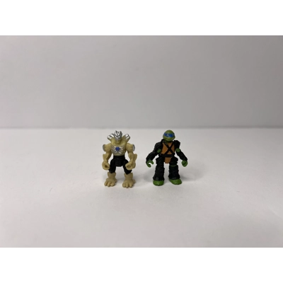 TMNT - Micro Mutants Shellraiser & Leo