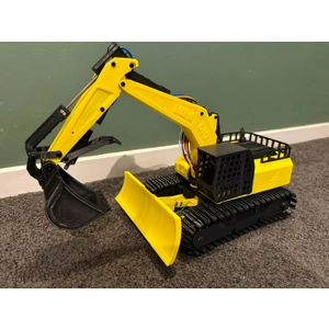 ESP32 powered excavator
