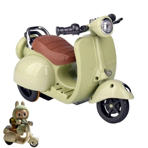 360° Rotating Stunt Motorcycle Toy (Random Color)