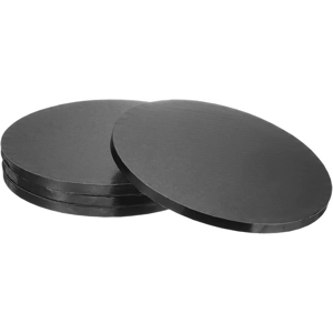 12MM BLACK ROUND DRUM CAKE BOARD