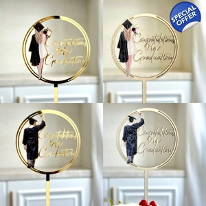 ACRYLIC GRADUATION TOPPER