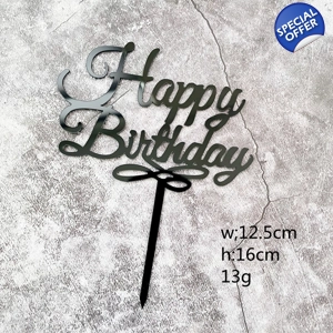 HAPPY BIRTHDAY TOPPER
