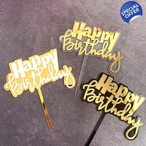 ACRYLIC BIRTHDAY TOPPER