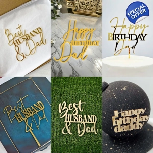 BEST HUSBAND AND DAD TOPPER