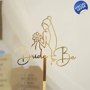 BRIDE TO BE TOPPER