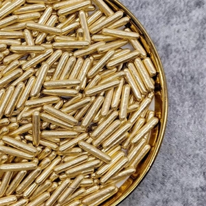 METALLIC GOLD ROD  SPRINKLES