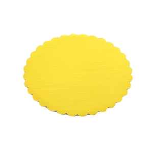 6” SCALLOPED EDGE CAKE BOARD