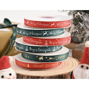 CHRISTMAS RIBBON 1cm