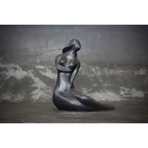 Decorative Abstract Woman Statue - Casted Resin