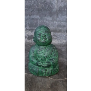 Peaceful Sitting Shaolin Buddha Monk