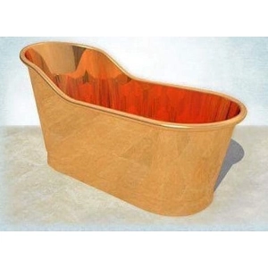 Handcrafted Copper Freestanding Bathtub - Spa Quality
