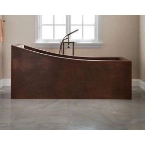 Handcrafted Copper Freestanding Bathtub - Spa Quality