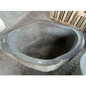 Handcrafted Natural Stone Freestanding Bathtub - Spa Quality