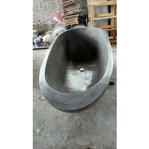 Handcrafted Terrazzo Stone Freestanding Bathtub - Spa Quality (Oval)