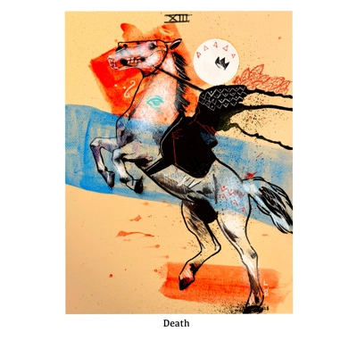 Death Card A/P Print