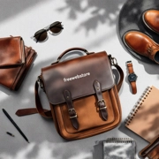 Men's Designer Saddle Bag