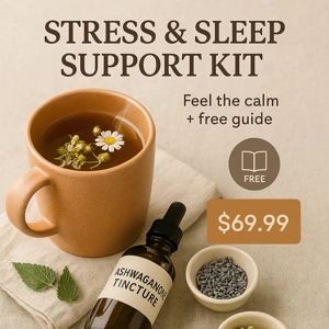 Stress & Sleep Support Herbal Remedy Kit