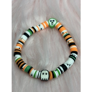 Clay bead bracelet - Scary Moments