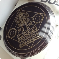 God of Noise Record Player Slipmat