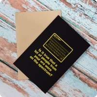 On The Spectrum Birthday Card