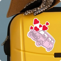 Mini Love Vinyl Sticker