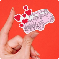 Mini Love Vinyl Sticker
