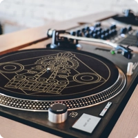 God of Noise Record Player Slipmat