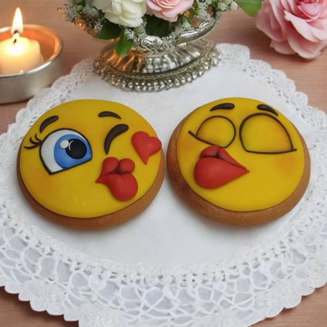 Additional Image for Silicone Mold – Emoji (Kissing Face)