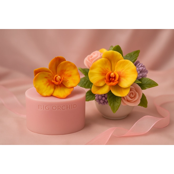 Additional Image for Orchid Flower Silicone Mold