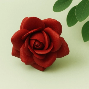 Handcrafted Rose Silicone Mold – 8cm Wide (Platinum Silico..