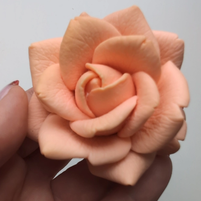 Additional Image for Rose Flower  Silicone Mold | Realistic Platinum Mold