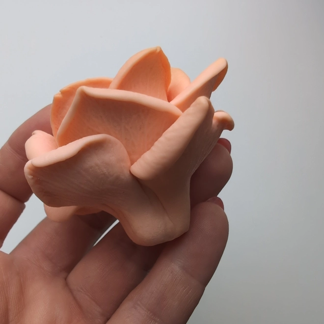 Additional Image for Rose Flower  Silicone Mold | Realistic Platinum Mold