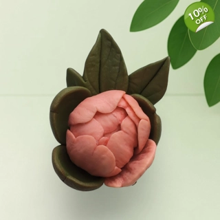 Peony Bud Silicone Mold..