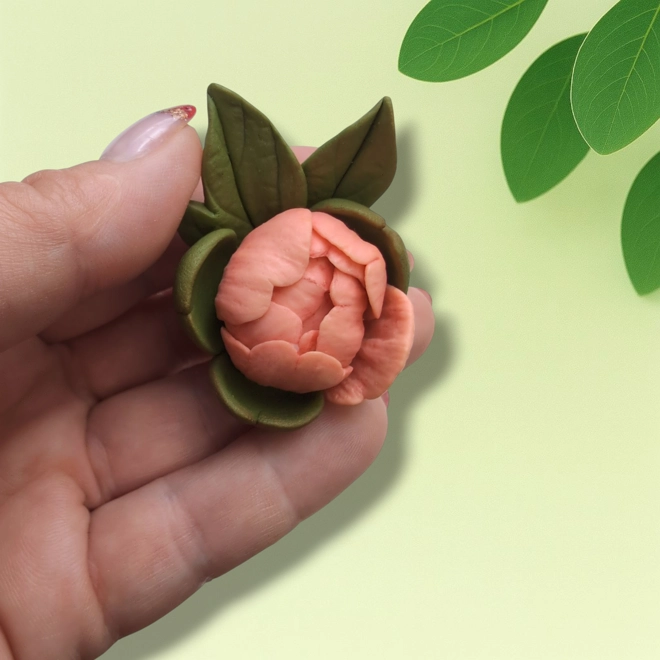 Additional Image for Peony Bud Silicone Mold | Small Flower Mold by AK Molds